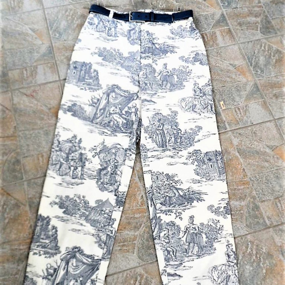 KRIS  REUTER LUXURY EURO DESIGNERS PANTS JEANS STYLE  NWT